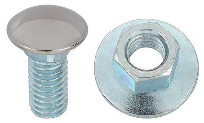 1967-1972 Camaro Polished Stainless Short Bumper Bolt, Each