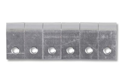 Line Clamp, 3/16", Package Of 6, Polished