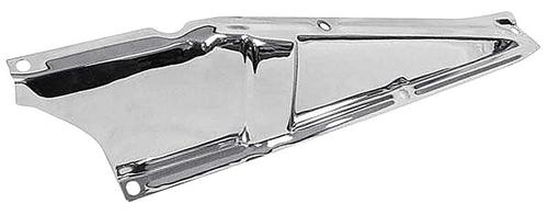 1960-66 C/10 upper Radiator support bracket Tie Bar Baffle Chrome LH