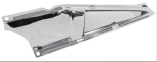1960-1966 Chevy Truck upper Radiator support bracket Tie Bar Baffle Chrome LH