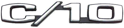 1969-70 C/10 "C/10" Fender Side Emblems