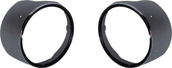 1969 Camaro HeadLamp Bezel With chrome trim, LH