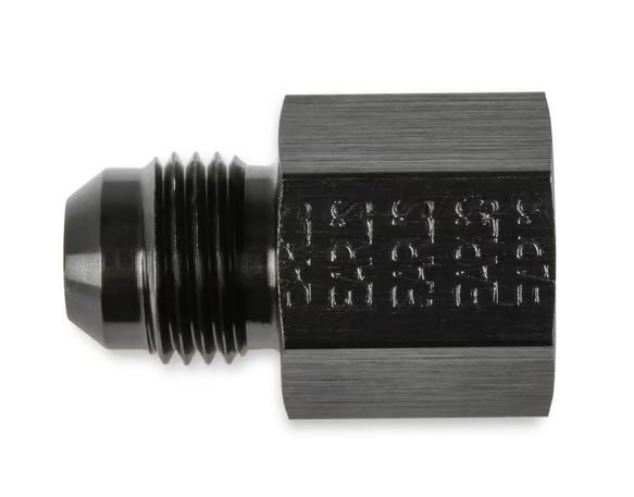 -6 AN Male to 16mm x 1.50 Female - Black
