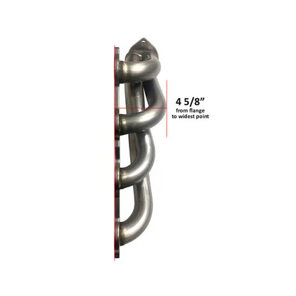Flowtech Shorty Headers - Natural Finish