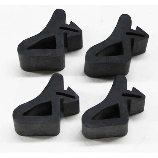 1962-65 Nova 4-Piece Hood Side Bumpers 4067