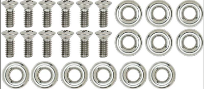 1947-52 Chevrolet / GMC Truck Door Panel Screw Set, Does Both Doors, 24 Piece Kit.