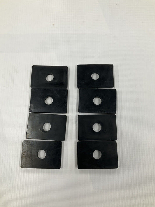 1947-72 Chevrolet Gmc C10 C20 Truck Rubber Bed Mount Pad Kit 8pc GM Truck