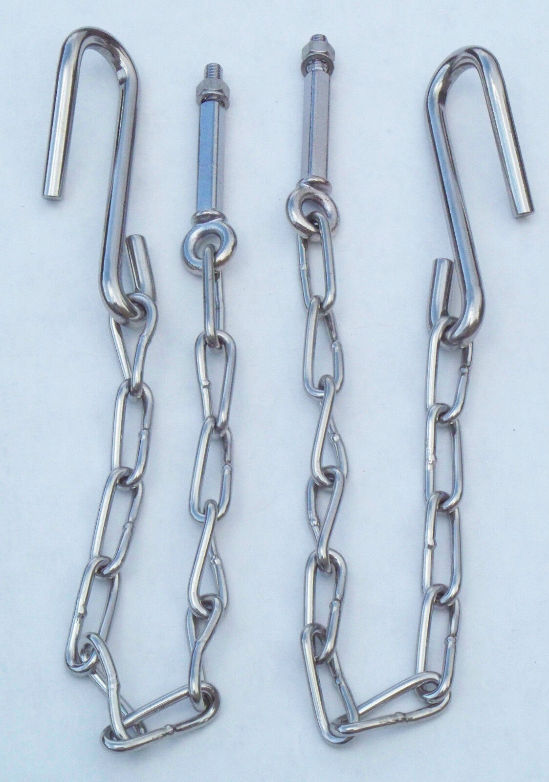 1954-87 C/10 Stepside SS tailgate chains pair