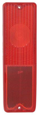 1967-72 C/10 Tail Light Lens, Fleetside Red