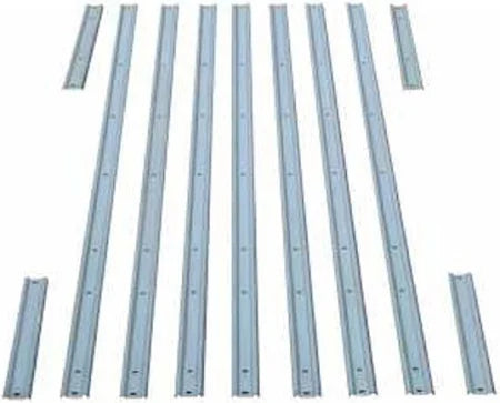 1960-62 Chevy / GMC Truck Bed Strip Kit, Longbed, Fleetside 97" Zinc
