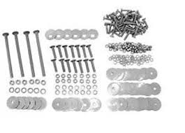 1963-66 C/10 Long Fleetside Cadmium Bed Bolt Kit