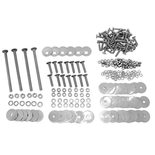 1963-66 Chevy / GMC Truck Long Stepside Polished Stainless Steel Bed Bolt Kit