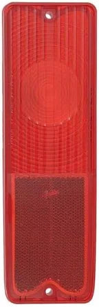 1967-72 C/10 Tail Light Lens, Fleetside Red