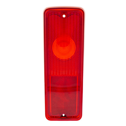 1967-72 Suburban or Panel Truck Tail Light Lens, Red