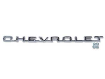 1967-72 Chevrolet Suburban & Panel Truck Rear Door 'CHEVROLET" emblem