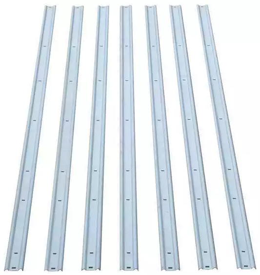 1967-72 Chevrolet / GMC Truck Bed Strip Kit, Shortbed, Stepside, 77-1/8", 7 pcs. (Polished Stainless steel). Kit.
