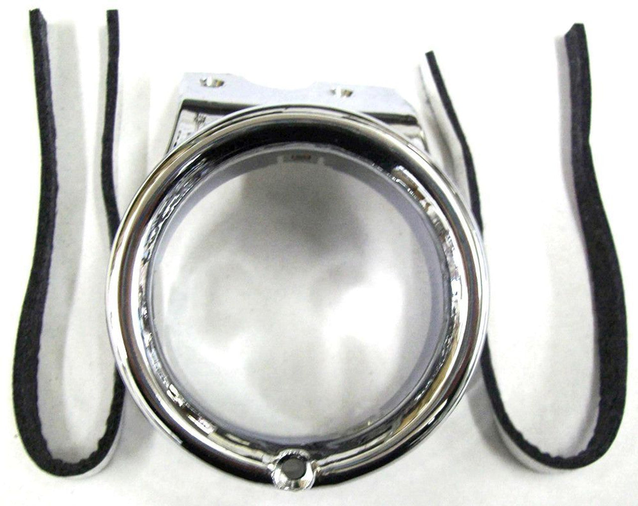 1967-72 C/10 A/C Ball Housing LH (Chrome, w/ felt liner) ea.