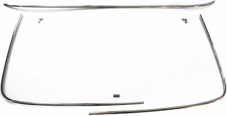 1967-70 C/10 Windshield Molding Trim Set -Stainless Steel- Set.