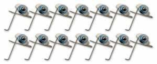1967-68 Chevy Truck 28pc Grille Molding Clip Set (Does One Molding)
