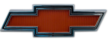 1967-68 C/10 Grille Emblem (Chrome w/ red details, w/ fasteners) ea.