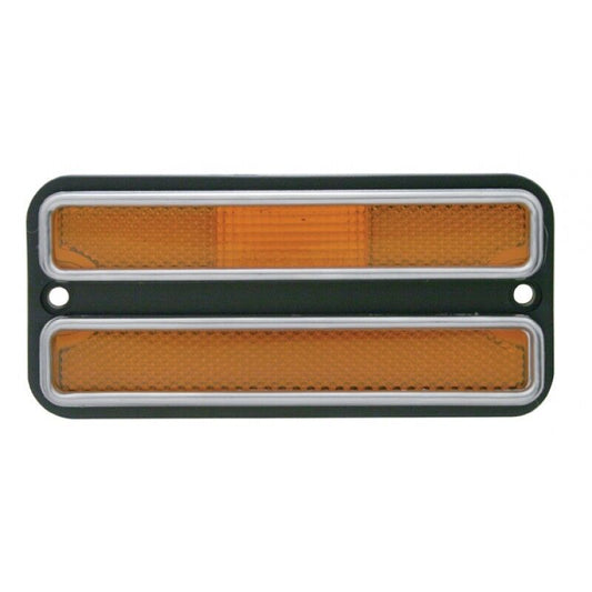 1968-72 Chevrolet/GMC Truck Front Marker Lamp, Deluxe- Amber