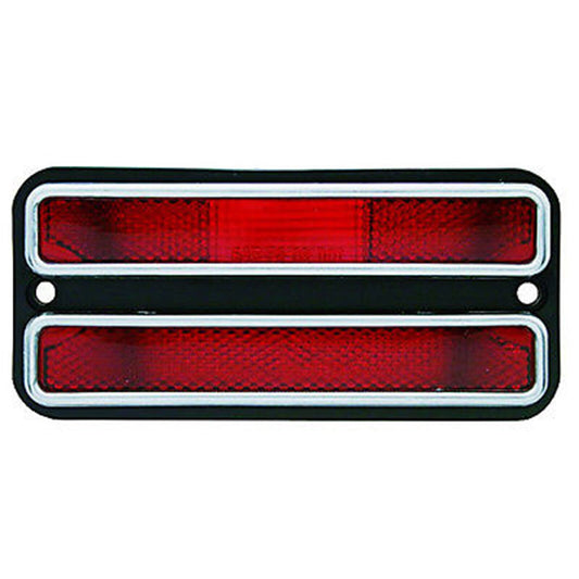 1968-72 Chevrolet/GMC Truck Rear Marker Lamp, Delux Red