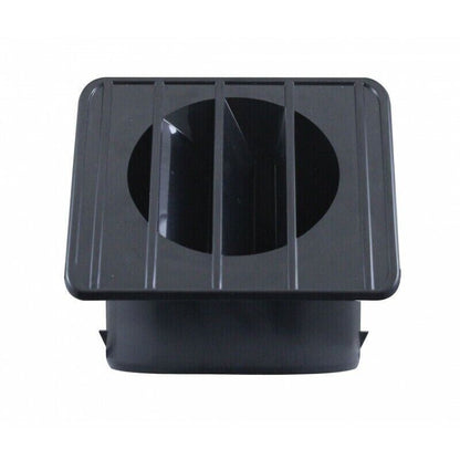 1967-1972 Black Passenger Side Dash Defrost Air Vent Duct For Chevy GMC Truck