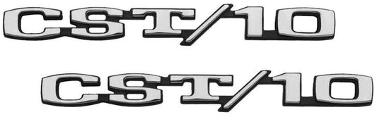 1969-70 Chevrolet Truck "CST/10" Fender Side Emblems