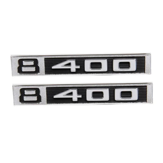 1969-72 Chvrolet Truck "8-400" Fender Side Emblems