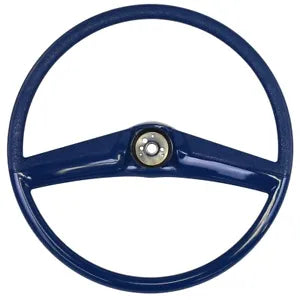 1969-72 C/10 Steering Wheel, Dark Blue -Original 17.5" Diameter- Each.