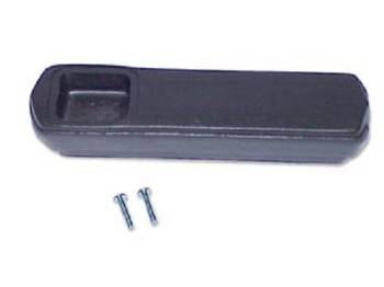 1969-72 Chevrolet / GMC Blazer or Suburban Rear Seat Arm Rest, RH, Black (Replaces GM# 3938394) Each.