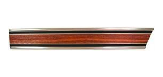 1969-72 Chevrolet / GMC Truck Lower Bed Molding, Front, (Shortbed) L/H, Woodgrain. Each.