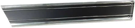 1969-72 Chevrolet / GMC Truck Lower Bed Molding, Rear, (Shortbed & Blazer) L/H, Black. Each.