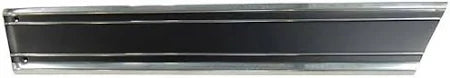 1969-72 Chevrolet / GMC Truck Lower Bed Molding, Rear, (Shortbed & Blazer) R/H, Black. Each.