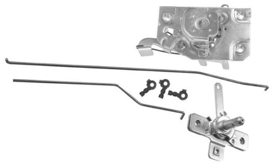 1972 C/10 Door Latch & Door Control Relay-to-Door Lock Rod Set, RH Set.