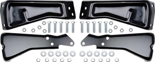 1973-80 Chevrolet / GMC Truck Rear Bumper Bracket Set, Fleetside (Complete with Frame Mounting Hardware) Set.