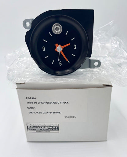1973-1979 C/10 In Dash Clock Assembly