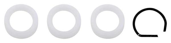 1958-88 Chevrolet, Buick, Oldsmobile Pontiac; Clutch Bell Crank (Z-Bar) Pivot Stud Nylon Seat & Retainer Set; 4 Piece