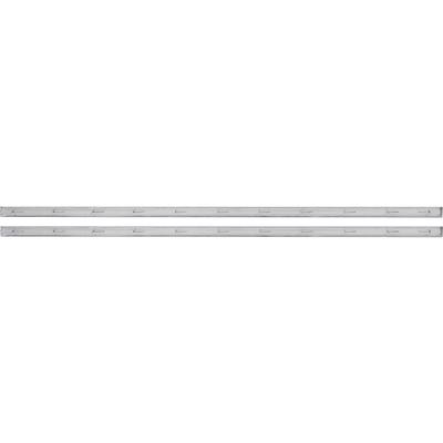1977-87 C/10 Front Door Panel Carpet Trim Moldings, Stainless Steel, Pair.