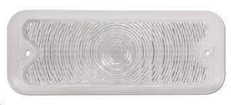 1975-78 C/10, Park Light Lens L/H, Clear, Non-Diffused, Each.