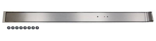 1981-87 C/10 Dash Molding, Brushed Aluminum -for use without air conditioning