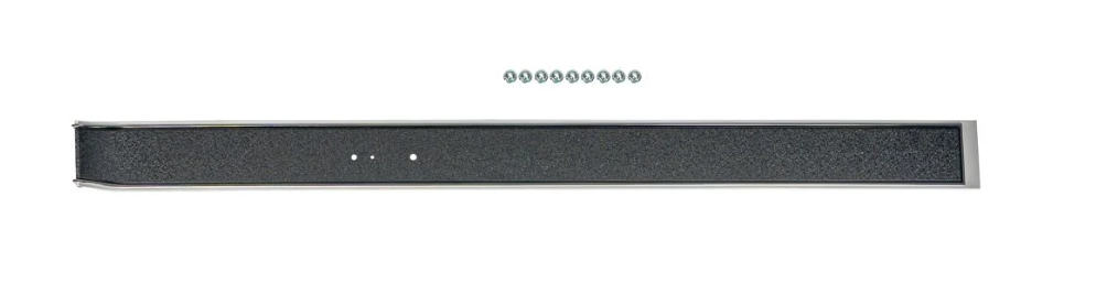 1981-87 C/10 Dash Molding, Black & Silver -for use without air conditioning