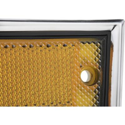 1981-1991 C/10 Side Marker Lamp Assembly  [Amber] R/H W/Chrome Trim