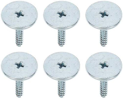 1968-1969 CAMARO  F-BODY ASTRO VENT SCREW SET, CORRECT (6 PIECES)