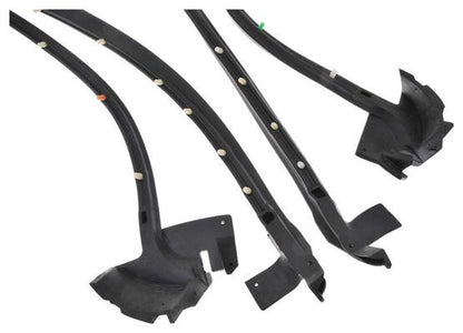 1967-68 Buick, Chevy, Cadillac, Pontiac, Oldsmobile Full Size; Door Frame Weatherstrip Seal, 2 Dr Hardtop & 2 Dr Convertible, Pair