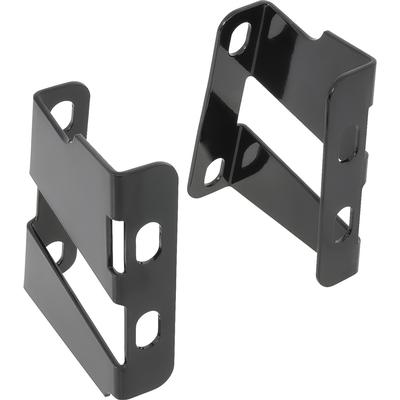 1959-68 GM Full Size Passenger Car; Power Brake Booster Brackets; For Boosters With 3-3/8" Square Bolt Pattern; Black