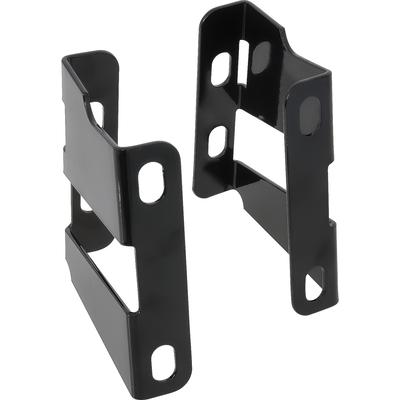 1959-68 GM Full Size Passenger Car; Power Brake Booster Brackets; For Boosters With 3-3/8" Square Bolt Pattern; Black