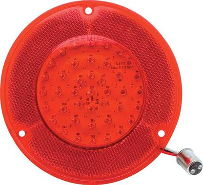 1967-76 C/10; LED Tail Lamp Lens; Red Lens; Fits LH or RH Side
