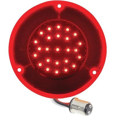 1967-76 C/10; LED Tail Lamp Lens; Red Lens; Fits LH or RH Side