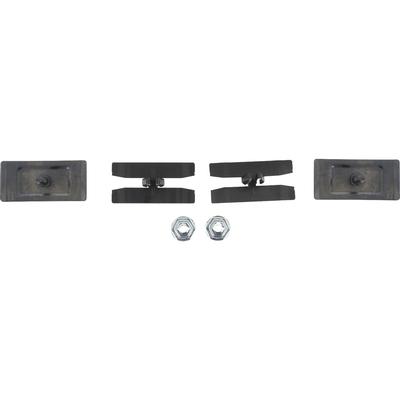 1981-87 C/10, Lower Bedside Corner Moldings, Complete With Mounting Hardware, Pair.